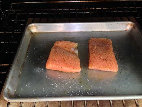 King Salmon & Zucchini Pasta with Anchovy Brown Butter Sauce 2014-07-21 016 (480x360)