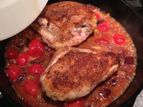 Morroccan Chicken with Preserved Lemons, Olives & Tomatoes 094 (480x360)