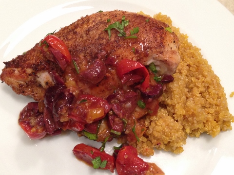 Morroccan Chicken with Preserved Lemons, Olives & Tomatoes 123 (480x360)