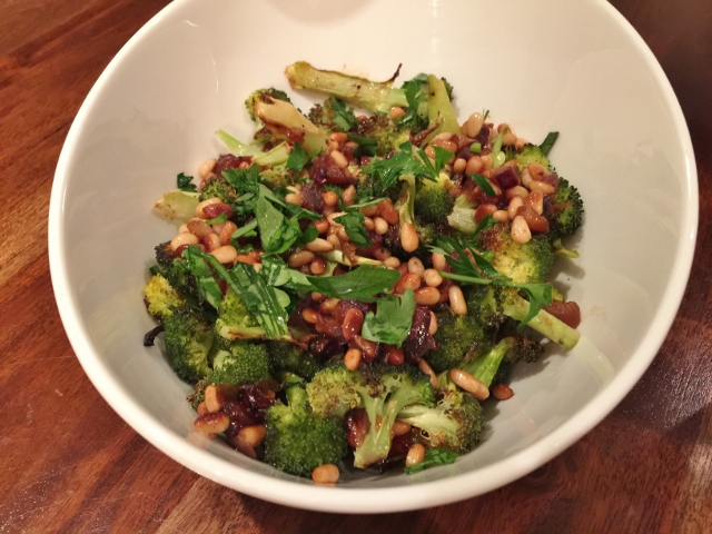 Roasted Broccoli with Pine Nuts & Dates 041 (640x480)