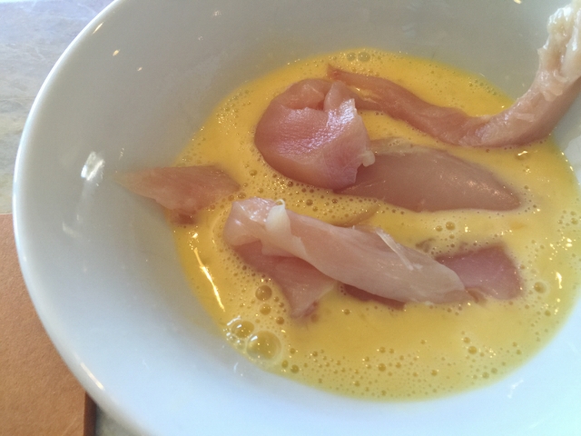 Parmesan Almond Chicken Fingers with Basil Lime Dipping Sauce 039 (640x480)