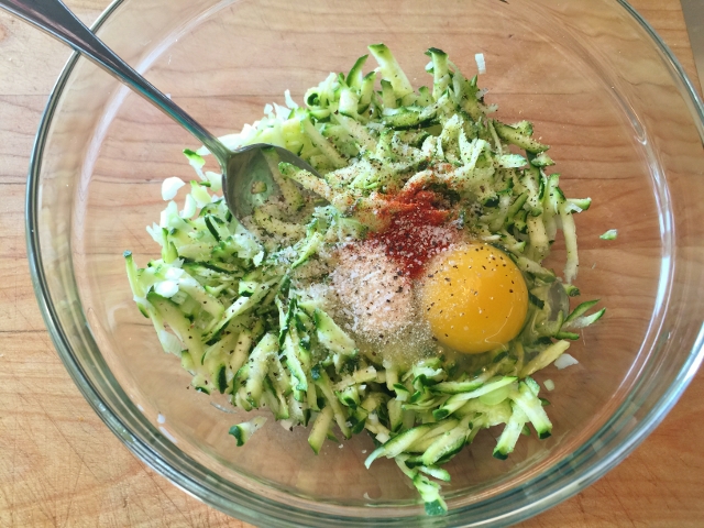 Zucchini Cakes with Salmon Sashimi & Wasabi Cream 003 (640x480)