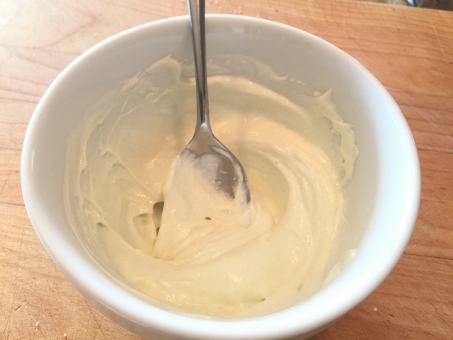 Zucchini Cakes with Salmon Sashimi & Wasabi Cream 021 (640x480)