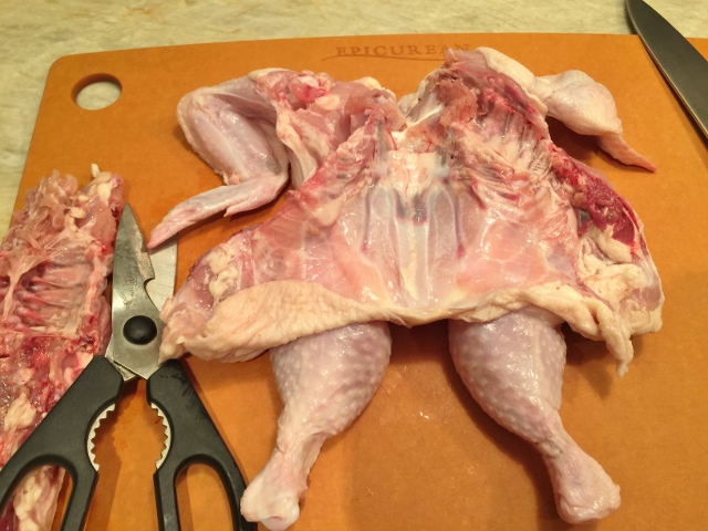 Grilled Lemon Spatchcocked Chicken with Basil Arugula Oil 010 (640x480)