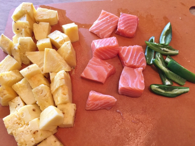 Salmon, Pinapple & Jalapeno Kebabs with Honey Miso Glaze 018 (640x480)