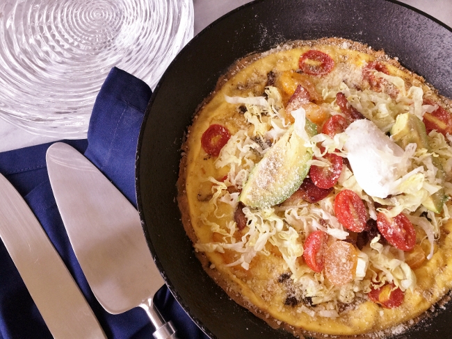 Bacon, Lettuce, Tomato & Avocado Frittata 043 (650x488)